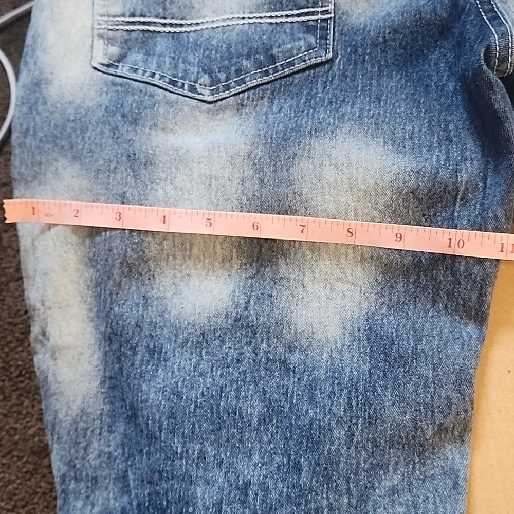 Mens Vintage OG South Pole Denim Jean Shorts 36 Slim